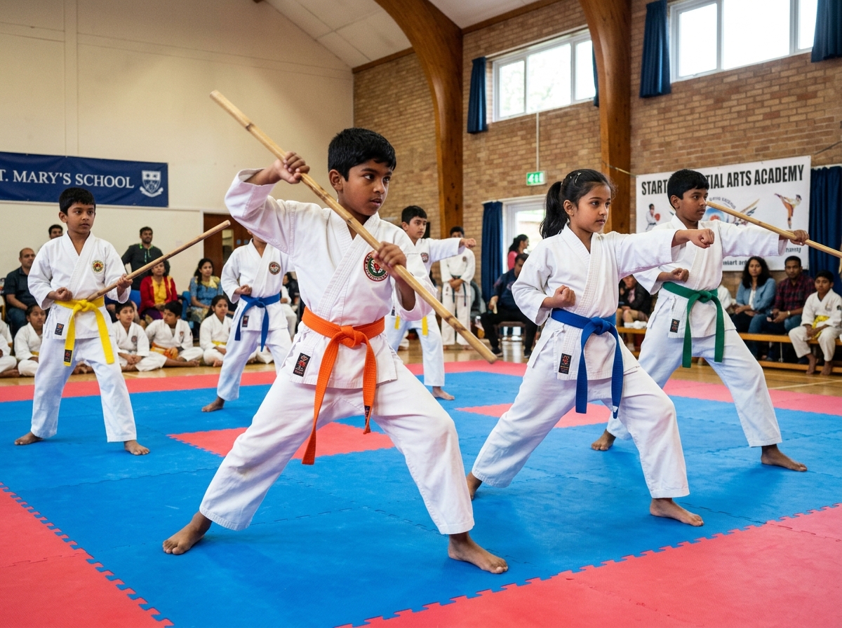 MARTIAL ARTS (Silambam & Karate)