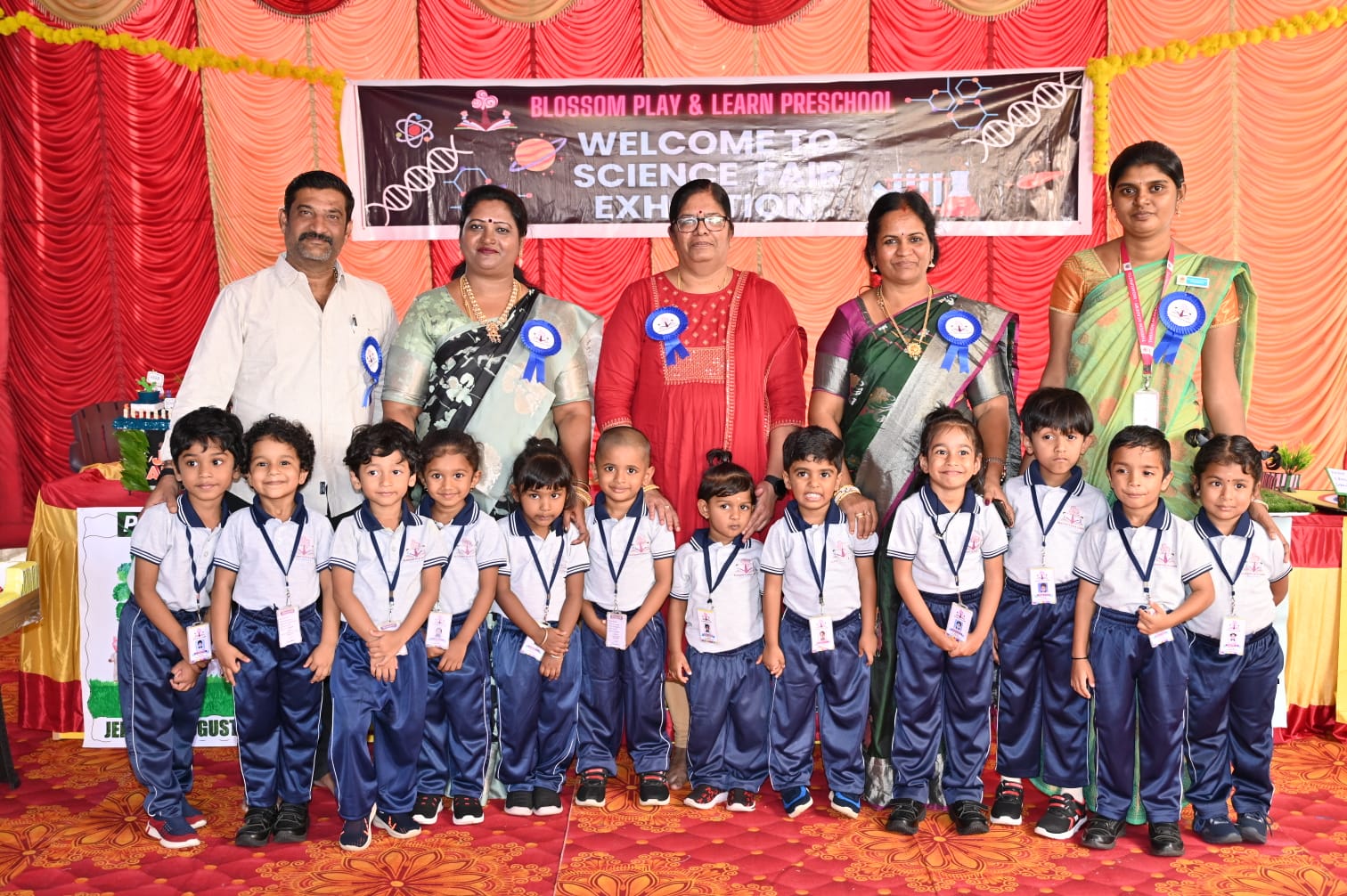 Blossom Preschool Students